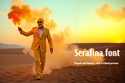 Serafina font-Regular-0128-25, a Font by canve (Thumbnail 2 of 2)
