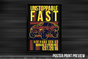 Fast Unstoppable Illustration