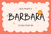 CS Barbara – Fun Handwritten Font, a Handwritten Font by Craft Supply Co. (Thumbnail 1 of 8)
