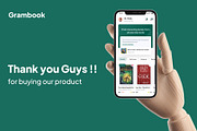 Grambook - Book Store Apps UI Kits, an App Template by Minialis (Thumbnail 6 of 6)