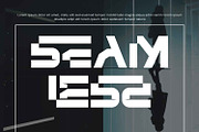 Massive Carving - Futuristic Font, a Sans Serif Font by 177Studio (Thumbnail 3 of 7)