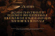 Black Saphire - Hybrid Serif, a Serif Font by Krismagraph (Thumbnail 10 of 14)