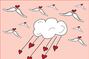 Valentine’s Day Doodles, an Illustration by Klipa Illustrations (Thumbnail 2 of 3)
