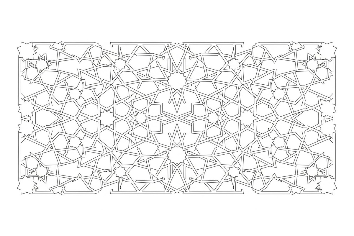 Islamic Mandala Geometric Bundle, an Illustration by Gaye Art (Photo 38 of 51)
