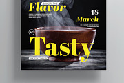 Cooking Food Magazine Cover Layout, a Magazine Template by MightyDesign (Thumbnail 3 of 8)