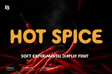 Hot Spice; Bold Display Font