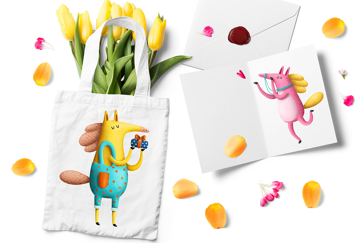 Collection of horses, an Animal Illustration by Anastasiya Klempach (Photo 2 of 5)