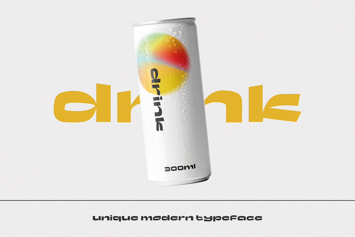 Zuccini - Unique Modern Typeface, a Sans Serif Font by HipFonts (Photo 6 of 10)