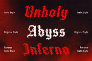 CS Arturo – Black Metal Font, a Blackletter Font by Craft Supply Co. (Thumbnail 4 of 8)