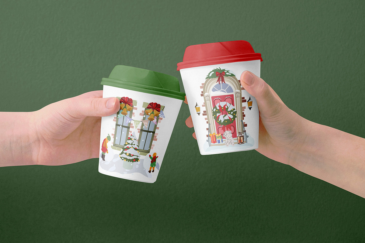 Christmas Scene Creator, a Decorative Illustration by Alina Sh (Photo 12 of 13)