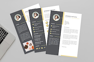 Amanda Illustrator Resume Designer