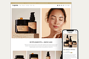 Layers - Beauty Shopify Theme, a Shopify Template by InspiredTheme (Thumbnail 1 of 9)