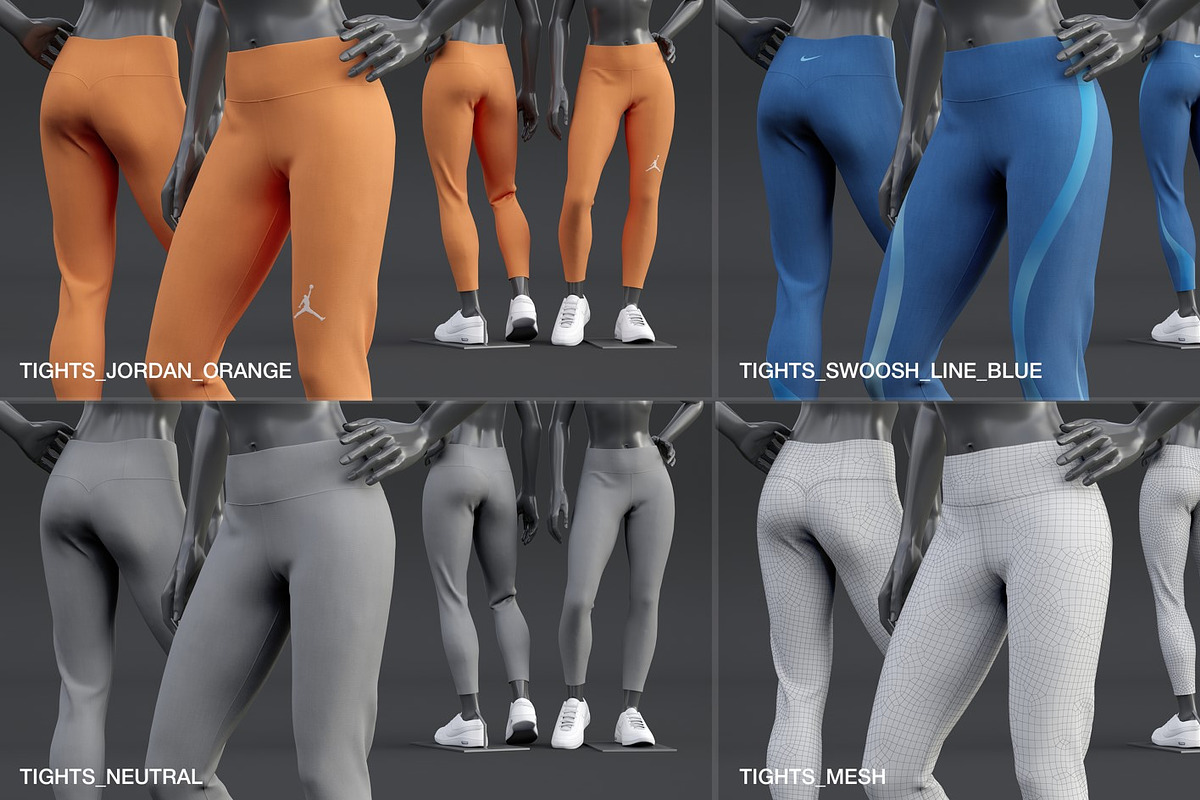 Female mannequin in clothes POSE 1, a Characters & Person 3D Model by mrGarret (Photo 45 of 45)