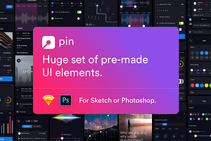 Pin UI Kit – Elements for your app