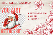 Funny Santa Christmas Sublimation, an Illustration by OK Design (Thumbnail 3 of 4)