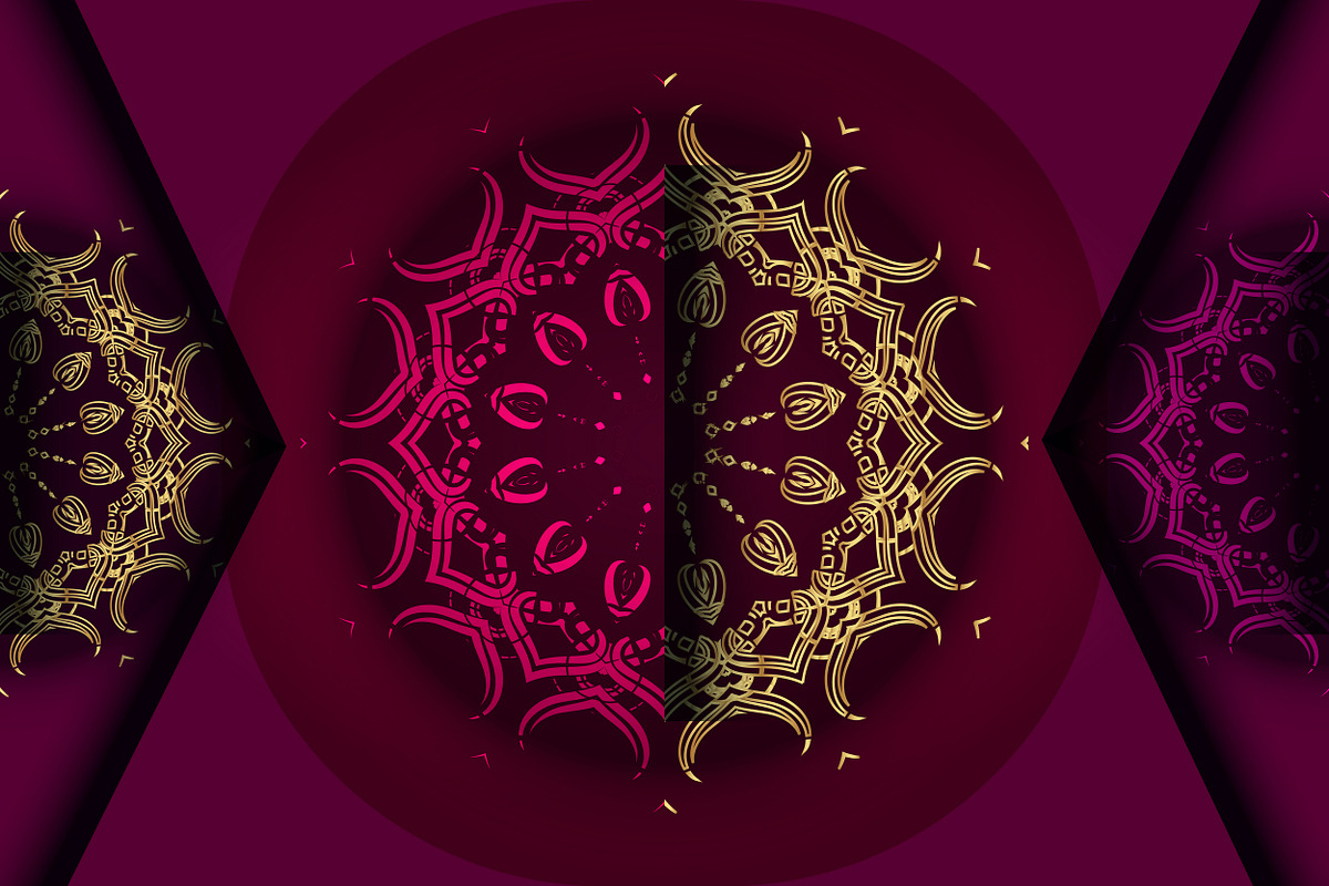 Mandala Ornamental Geometry Bundle, a Background Graphic by NJ Himel (Photo 38 of 92)