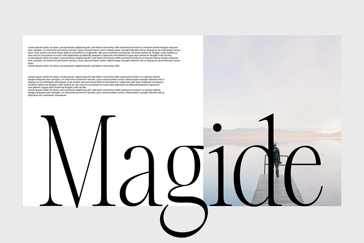 Chakem - Modern Ligature serif Font, a Serif Font by Issam Type (Photo 9 of 12)