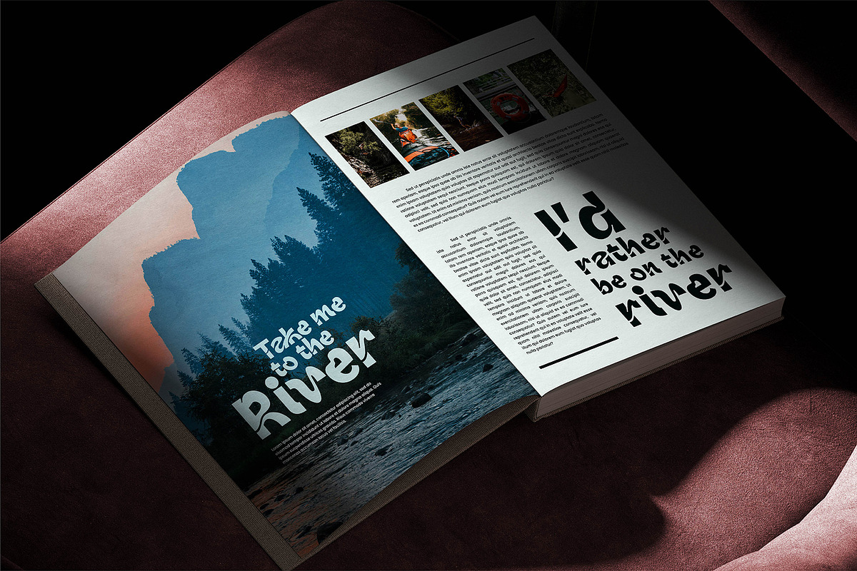 Cenova Bold Modern Display Font, a Sans Serif Font by Jaruka (Photo 6 of 8)