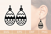 Easter Earrings Laser Cut SVG Bundle, an Object Graphic by jannatulpakhi (Thumbnail 8 of 10)