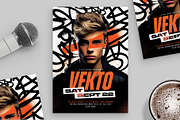 DJ Nightclub Flyer Template, a Flyer Template by BrandPacks (Thumbnail 5 of 5)