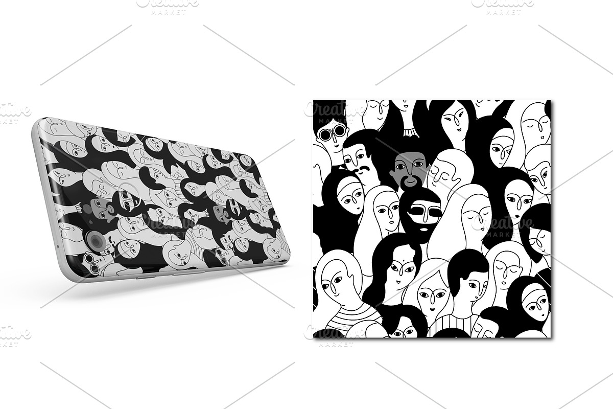 Social diversity/objects collection, an Illustration by Alona Savchuk (Photo 12 of 13)