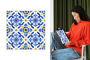 Portuguese Tiles Pattern Collection, a Pattern Graphic by Anna Design Studio (Thumbnail 9 of 17)