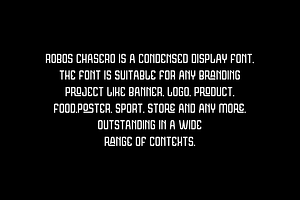 Robos Chasero Tall & Condensed Font