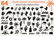 Boho Summer Graphics Bundle - vol 3., a Graphic by Katrinelly (Thumbnail 4 of 17)