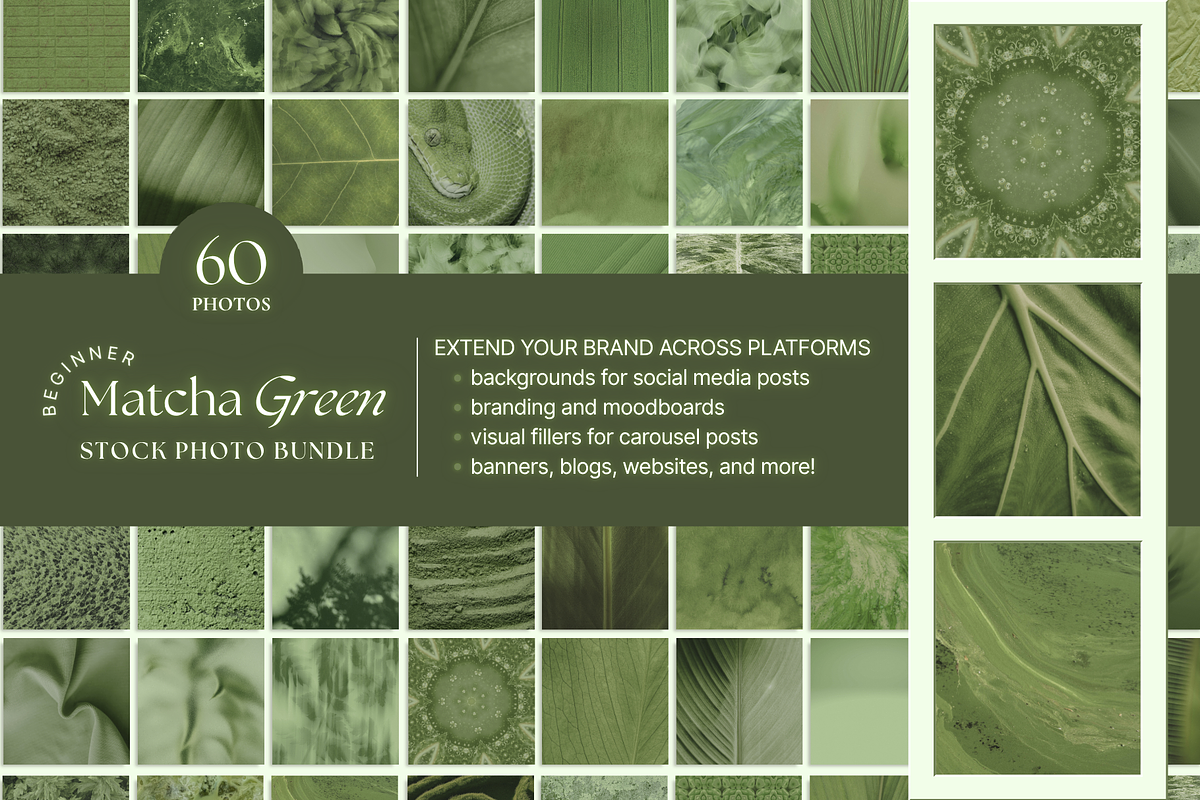 Matcha Green Branding Kit preview 6