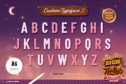 Retro Sign Toolkit 2.0 for Procreate, a Brush Add-On by Aurelie Maron (Thumbnail 5 of 8)