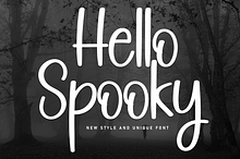 Hello Spooky | Script Font