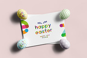Easter Eggs & Card Mockup, an Advertising Mockup by Se٧enStudio (Thumbnail 2 of 8)