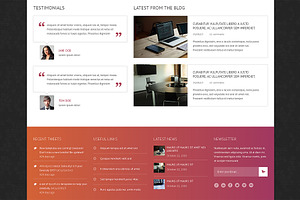 Power Bootstrap Responsive Template