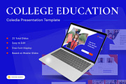 Coledia - College Google Slides, a Presentation Template by Premast (Thumbnail 1 of 3)