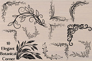 Elegant Botanical Corner, an Object Graphic by Designer_Momina (Thumbnail 11 of 11)