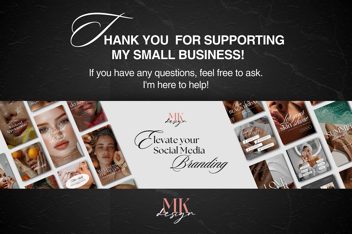 Nail Technician Instagram Templates, a Social Media Template by DesignsbyMariaStudio (Photo 9 of 9)