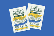 Travel Agency - Flyer, a Brochure Template by Izdihaar_Studio (Thumbnail 3 of 3)