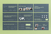 Green White Company Profile PPT, a Presentation Template by graphicook (Thumbnail 3 of 4)