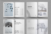 Minimal Photography Portfolio Layout, a Magazine Template by ContestDesign (Thumbnail 2 of 4)