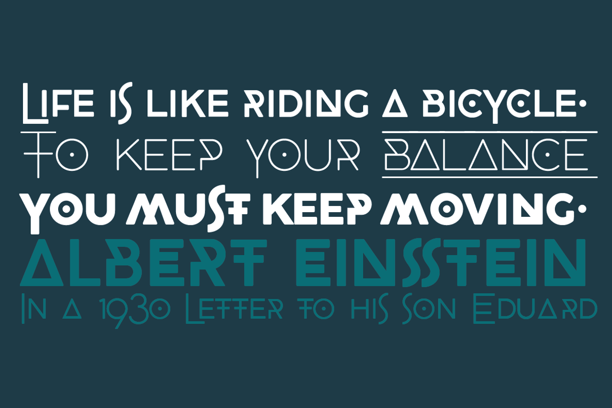 CocoBiker - 5 fonts preview 5