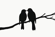 Bird Silhouette design bundle, an Illustration by Designs_River (Thumbnail 8 of 13)