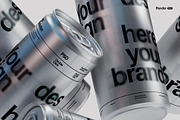 Metallic Soda Can Mockup Set, a Packaging Mockup by Renderteam (Thumbnail 12 of 15)