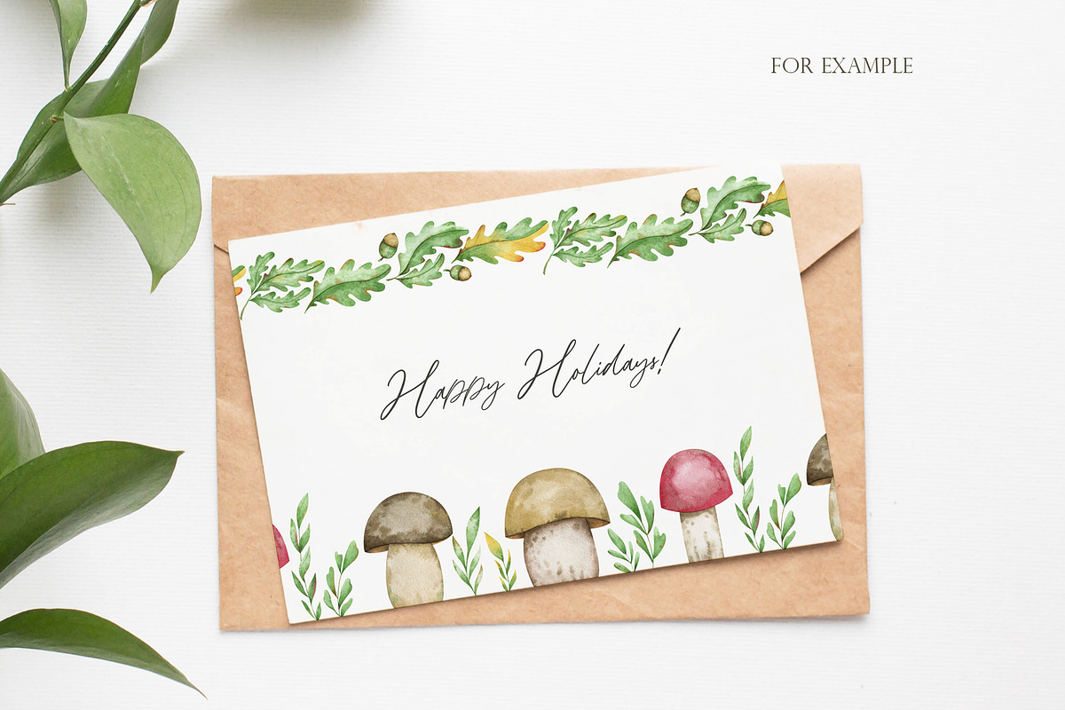 Watercolor fall clipart, an Object Graphic by OrangePeafowlArt (Photo 7 of 13)