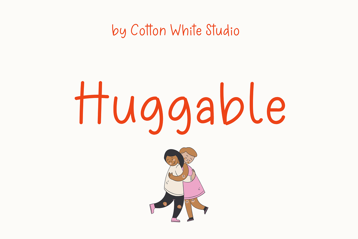 Huggable, a Handwritten Font by Sofia Skoog (Photo 1 of 10)