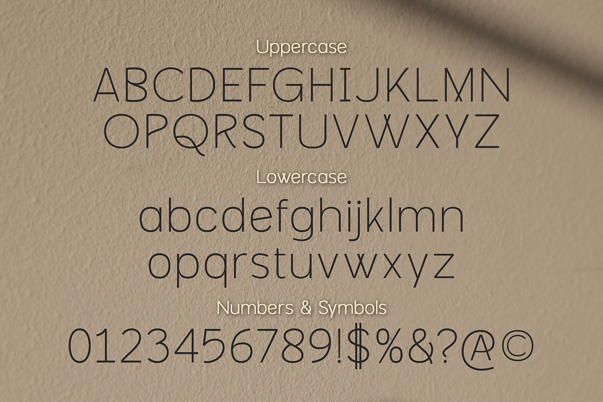 Malvona Stylish Sans Serif Font, a Sans Serif Font by Graphue (Photo 4 of 9)