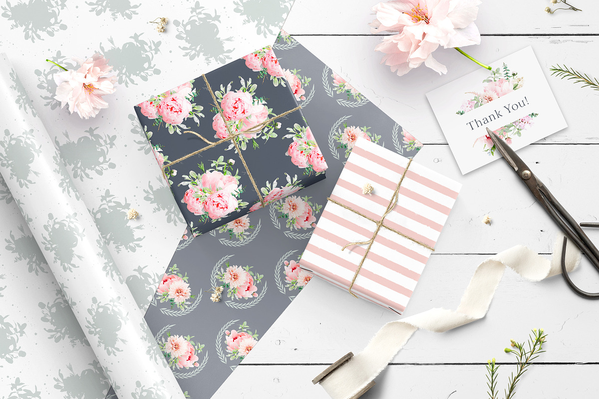 Watercolor Botanical set, an Illustration by TL Design (Photo 13 of 14)