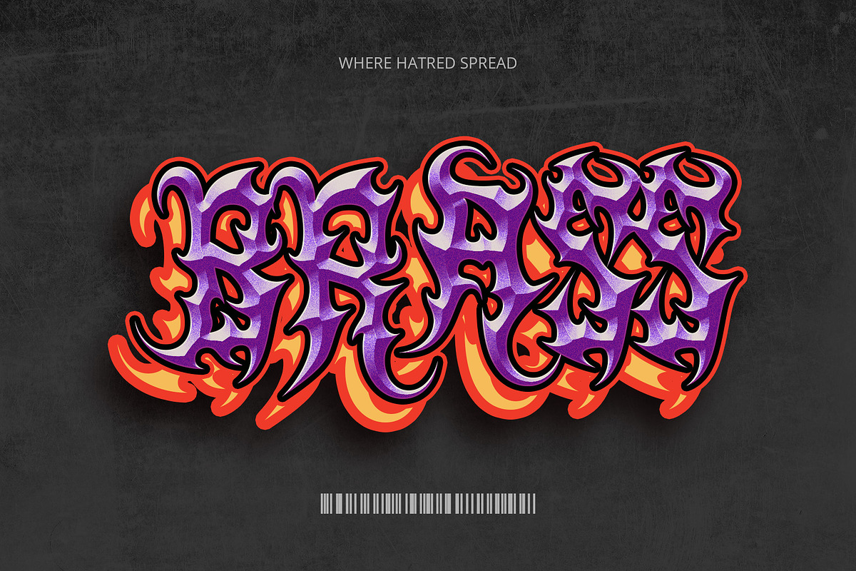 CS Spooky – Black Metal Font, a Blackletter Font by Craft Supply Co. (Photo 2 of 8)