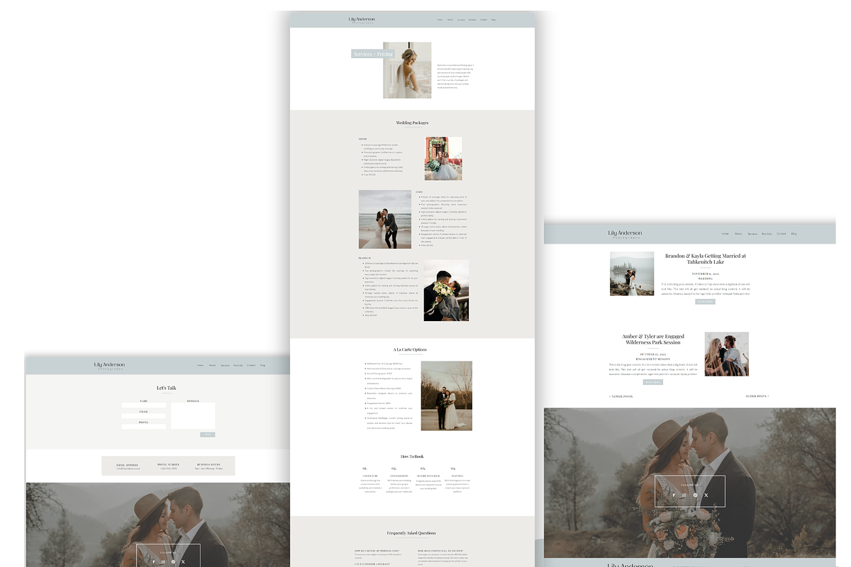 Showit Website Template, an App Template by Sara Martin Designs (Photo 5 of 6)