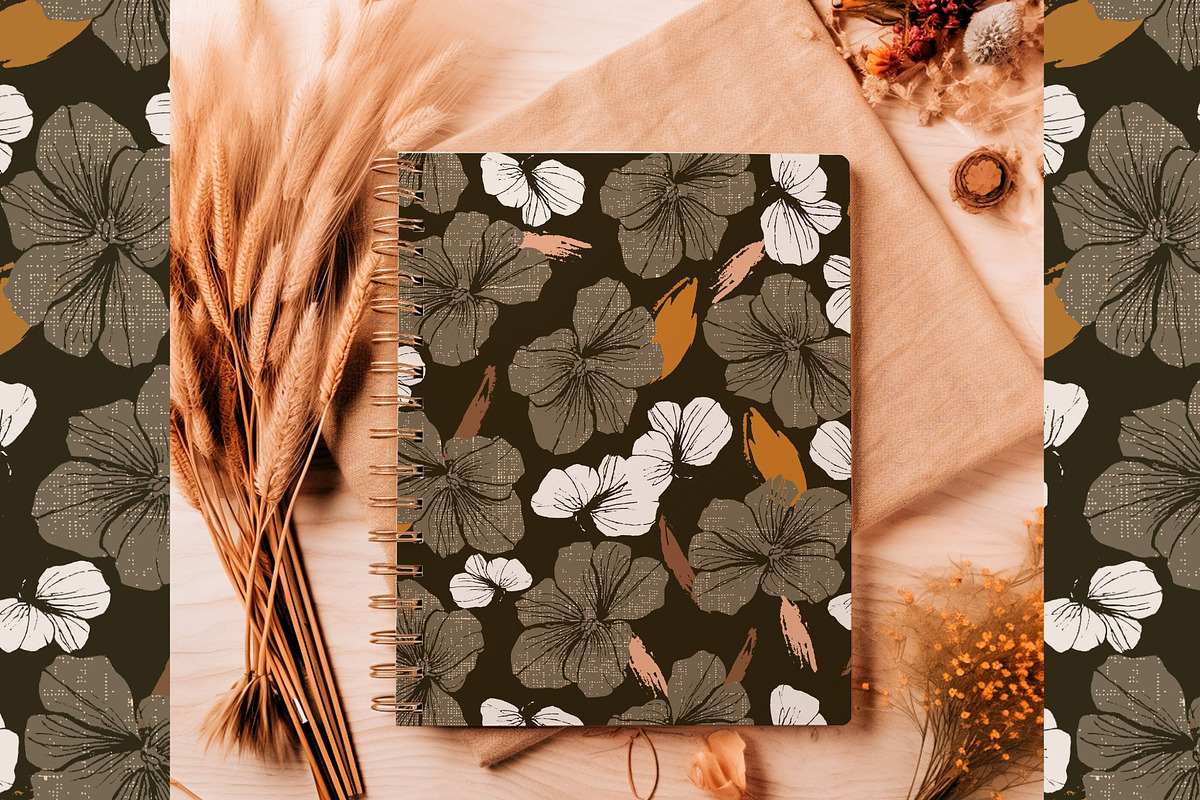BEGONIA - Boho Seamless Pattern, a Pattern Graphic by Debby Blooms (Photo 5 of 7)