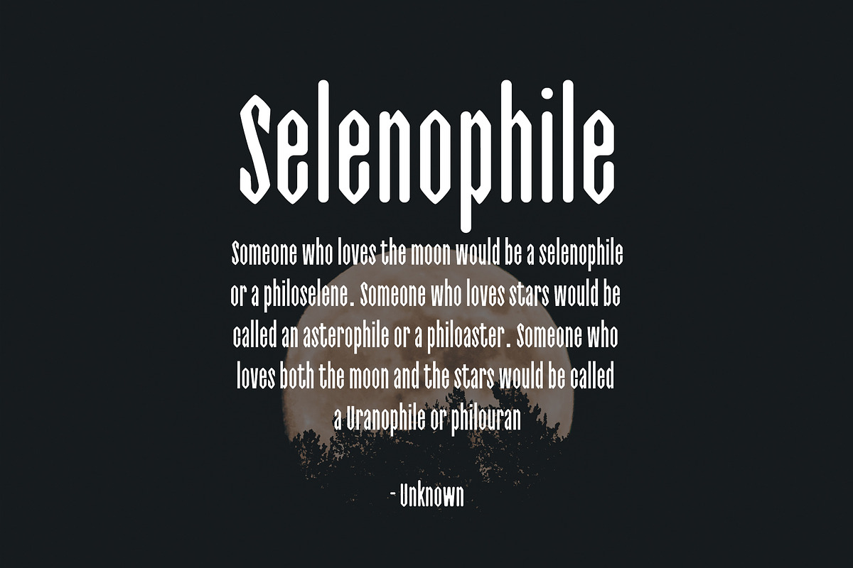 Isaac Display Font Family preview 4